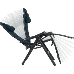 Crespo AP/232 Air-Deluxe Relaxstuhl - Blue