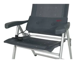 Crespo LS/237 Air-Deluxe Lumbalstütze - Grey
