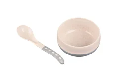 Croppie Set von 4 250 ml Suppenschüssel mit Löffel - Azure