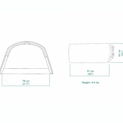 Crua Outdoors Hybrid Shelter Biwakzelt