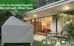 CUHOC Diamond 165 x 65 x 80 x 115 cm Grillabdeckung Tisch