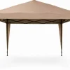 CUHOC Easy Up 3x3 m Partyzelt - Taupe