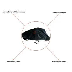 CUHOC Redlabel Lastenfahrradhülle extra großes Lastenfahrrad