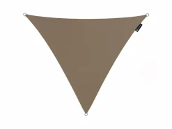 CUHOC sonnensegel dreieck 3x3x3 m taupe uv-schutz