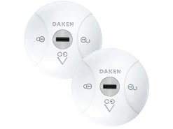 Daken Saturn GO 2-Pack Van-Schloss - White