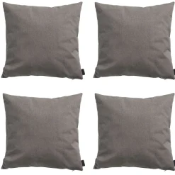 Dekokissen Madison Oxford Taupe - 4er-Set