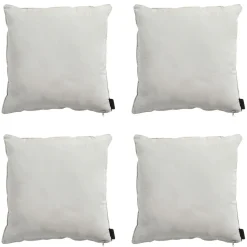 Dekokissen Madison Panama aus Leinen – 4er-Set
