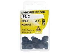 Deltafix Spanplatten-Schraubenabdeckkappen - Black