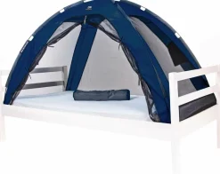 Deryan 200 x 90 cm Bettzelt Moskitonetz - Navy