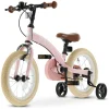 Deryan 12 Zoll Luxus 3-in-1 Kinderfahrrad - Pink