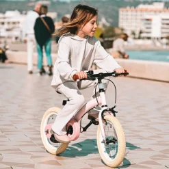 Deryan 12 Zoll Luxus 3-in-1 Kinderfahrrad - Pink
