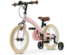 Deryan 14 Zoll Luxus 3-in-1 Kinderfahrrad - Pink