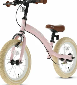 Deryan 14 Zoll Luxus 3-in-1 Kinderfahrrad - Pink
