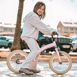 Deryan 14 Zoll Luxus 3-in-1 Kinderfahrrad - Pink