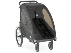 Deryan Babysitz für Fahrradanhänger – Black