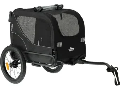 Deryan 2-in-1 faltbarer Hundefahrradanhänger