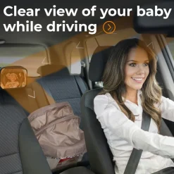 Deryan Luxury XL Baby Rücksitz Autospiegel