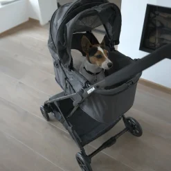 Deryan Luxus Faltbarer Hundebuggy