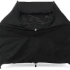 Deryan Luxus Pop Up Schwarz Campingbett Moskitonetz