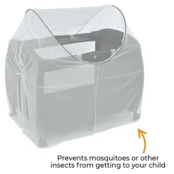Deryan Luxus Universal Pop-Up Moskitonetz für Campingbett