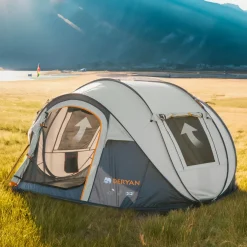 Deryan 4-Personen 8000MM Luxe Pop-Up Zelt
