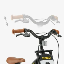 Deryan Turbo 3-in-1 Kinderfahrrad - 14 Zoll
