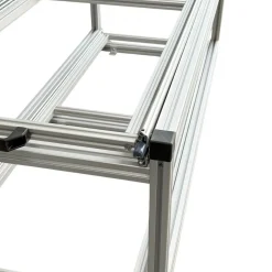 Doppel Aluminium Heckauszug - 90 × 40 cm