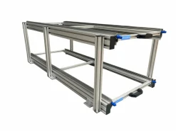 Doppelschiebeplattform 120 cm Montagegestell