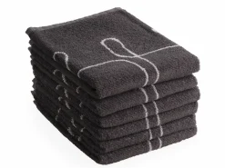 DoubleDry Besteck 50 x 50 cm 6-er Set Küchentüchern - Grau