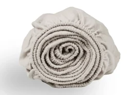 DoubleDry Flanel 90x200 cm Spannbettlaken - Ecru