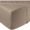 DoubleDry Flanel 140x200 cm Spannbettlaken - Beige