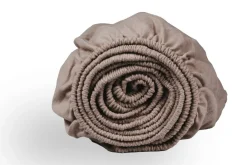 DoubleDry Flanel 140x200 cm Spannbettlaken - Beige