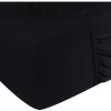 DoubleDry Flanel 90x200 cm Spannbettlaken - Schwarzblau
