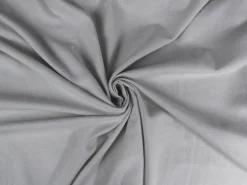 DoubleDry Flanel 90x200 cm Spannbettlaken - Hellgrau
