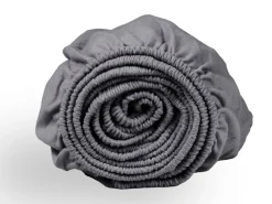 DoubleDry Flanel 140x200 cm Spannbettlaken - Grau