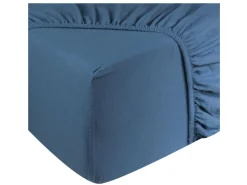 DoubleDry Flanel 90x200 cm Spannbettlaken - Petrol