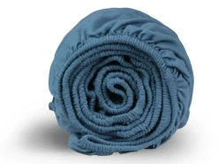 DoubleDry Flanel 90x200 cm Spannbettlaken - Petrol