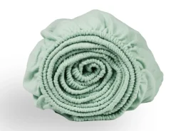 DoubleDry Flanel 140x200 cm Spannbettlaken - Mint