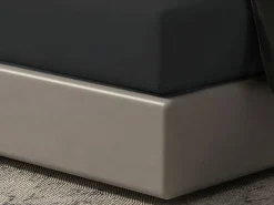 DoubleDry Home 90 x 200 cm Spannbettlaken - Schwarz
