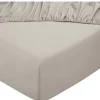 DoubleDry Home 90 x 200 cm Spannbettlaken - Hell Taupe