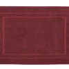 DoubleDry Hotel 50 x 80 cm Badematte - Bordeaux