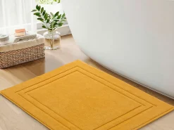 DoubleDry Hotel 50 x 80 cm Badematte - Ochergelb