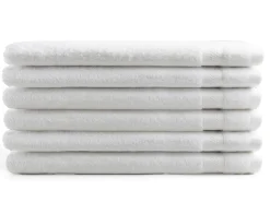DoubleDry Hotel 16 x 21 cm 6-er Set Waschlappen - Weiß