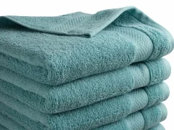DoubleDry Hotel 50 x 100 cm 6er-Set Handtüchern - Denim
