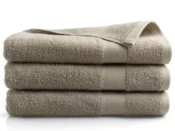 DoubleDry Hotel 70 x 140 cm 3er-Set Handtüchern - Taupe