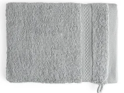 DoubleDry Hotel 16 x 21 cm 6-er Set Waschlappen - Hell Grau