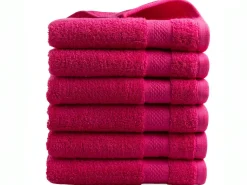 DoubleDry Hotel 50 x 100 cm 6er-Set Handtüchern - Rosa