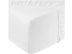 DoubleDry Jersey 140 x 200 cm Spannbettlaken - White