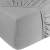 DoubleDry Jersey 90 x 200 cm Spannbettlaken - Light grey