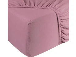 DoubleDry Jersey 180 x 200 cm Spannbettlaken - Pink